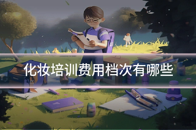 化妆培训费用档次有哪些