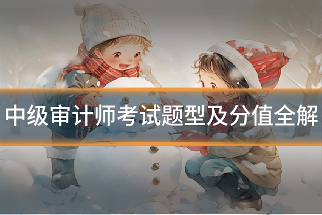 中级审计师考试题型及分值全解