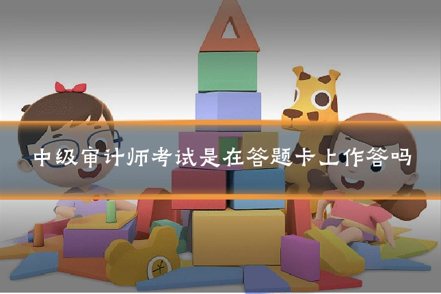 中级审计师考试是在答题卡上作答吗