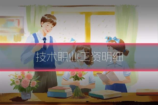 技术职业工资明细
