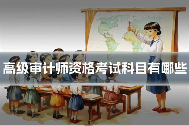 高级审计师资格考试科目有哪些