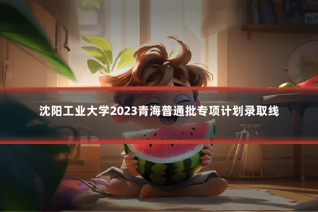 沈阳工业大学2023青海普通批专项计划录取线