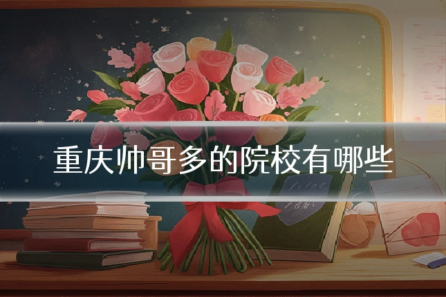 重庆帅哥多的院校有哪些