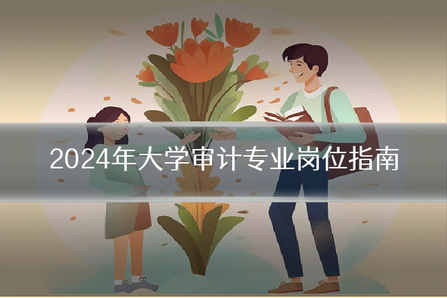 2024年大学审计专业岗位指南