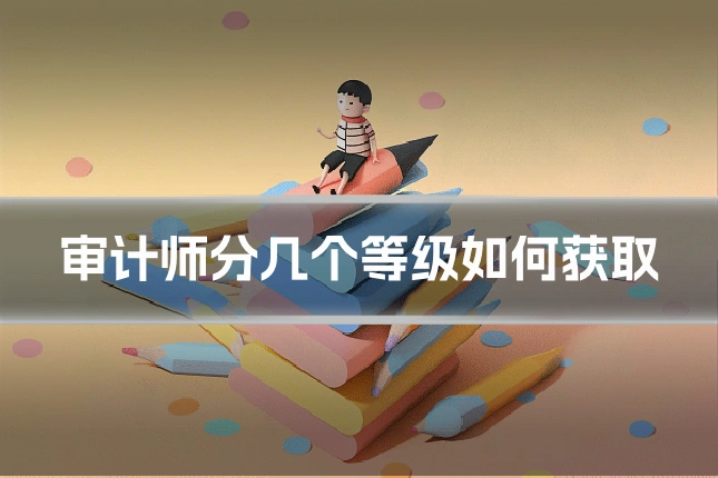 审计师分几个等级如何获取