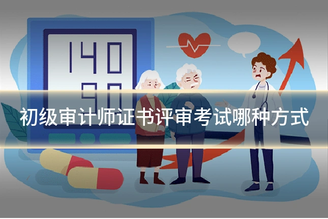 初级审计师证书评审考试哪种方式