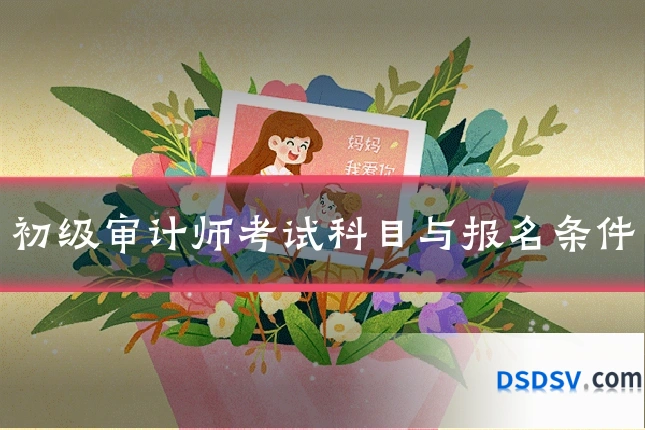 初级审计师考试科目与报名条件