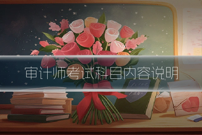 审计师考试科目内容说明