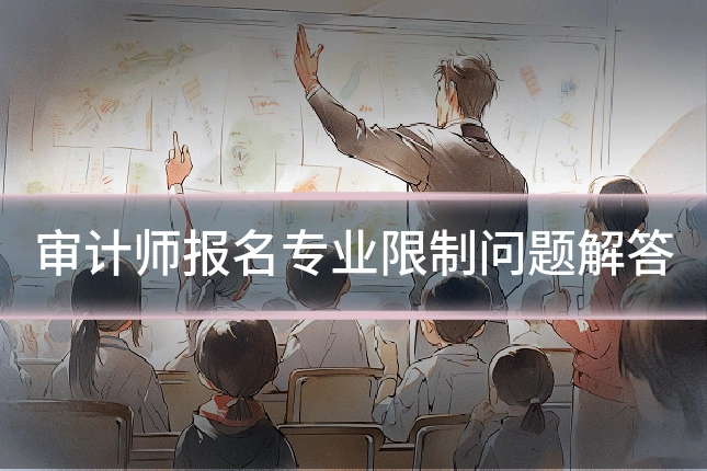 审计师报名专业限制问题解答