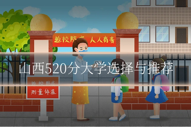 山西520分大学选择与推荐