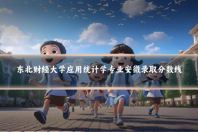 东北财经大学应用统计学专业安徽录取分数线