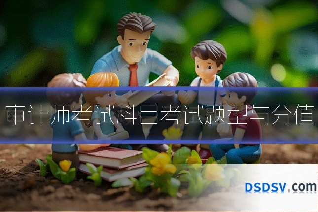 审计师考试科目考试题型与分值