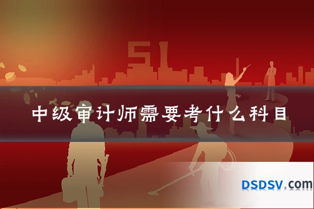 中级审计师需要考什么科目