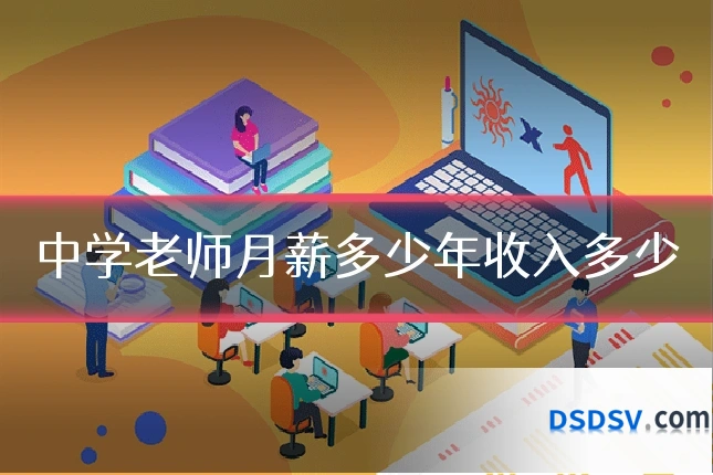中学老师月薪多少年收入多少