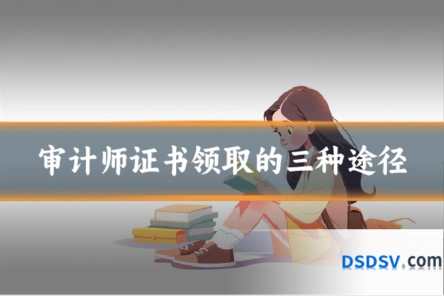 审计师证书领取的三种途径