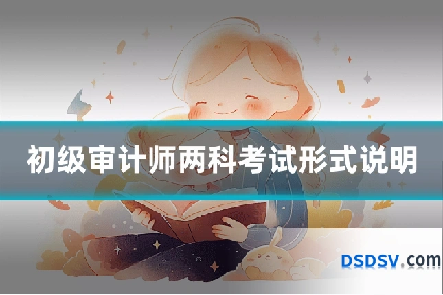 初级审计师两科考试形式说明