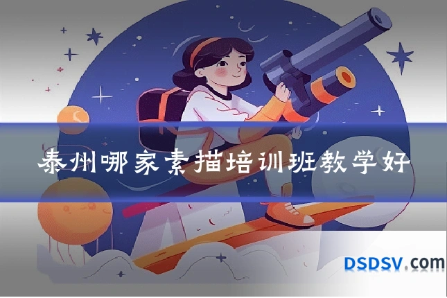 泰州哪家素描培训班教学好
