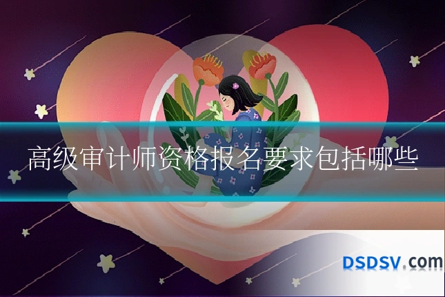 高级审计师资格报名要求包括哪些