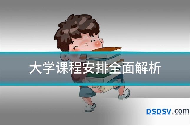 大学课程安排全面解析