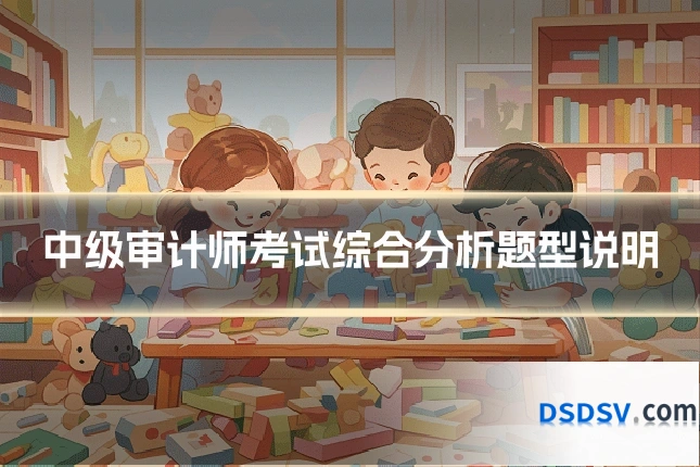 中级审计师考试综合分析题型说明
