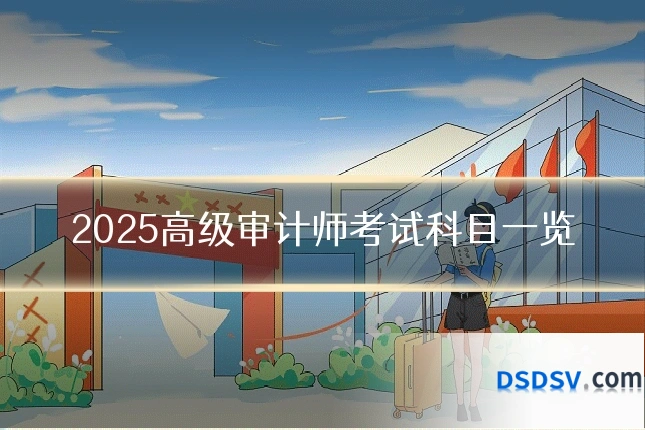 2025高级审计师考试科目一览