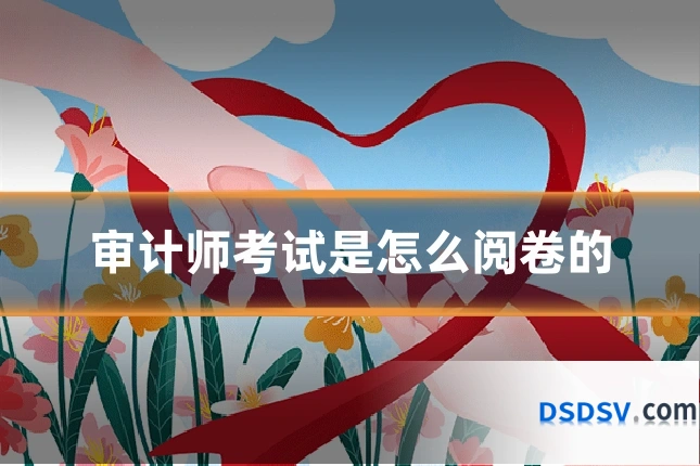 审计师考试是怎么阅卷的