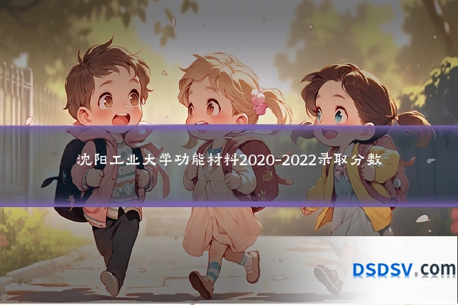 沈阳工业大学功能材料2020-2022录取分数