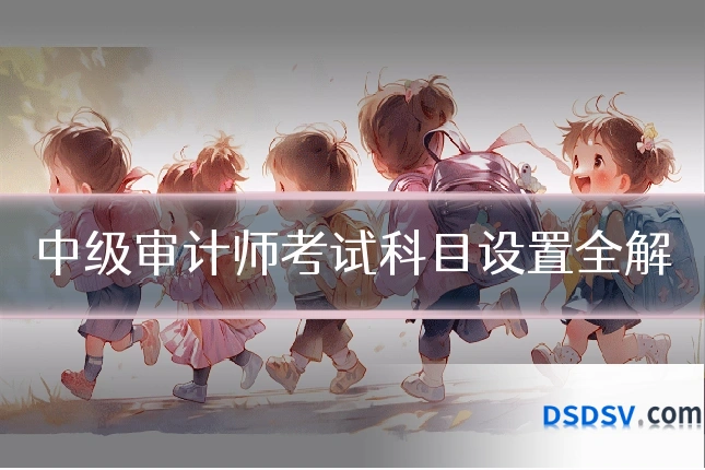 中级审计师考试科目设置全解