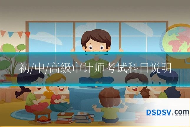 初/中/高级审计师考试科目说明