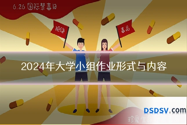 2024年大学小组作业形式与内容