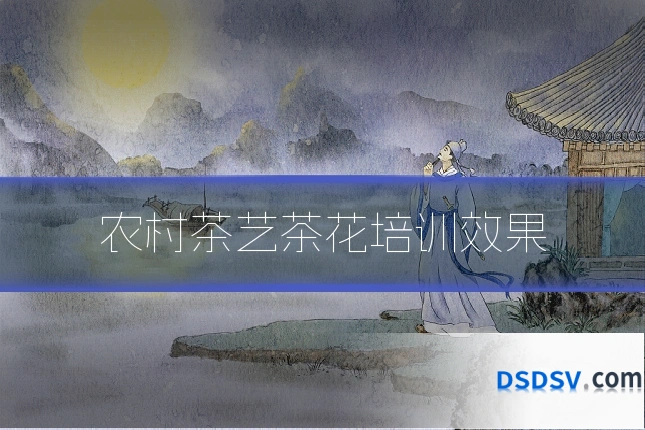 农村茶艺茶花培训效果