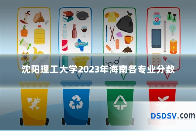 沈阳理工大学2023年海南各专业分数
