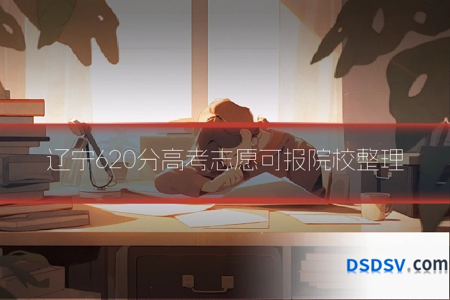 辽宁620分高考志愿可报院校整理
