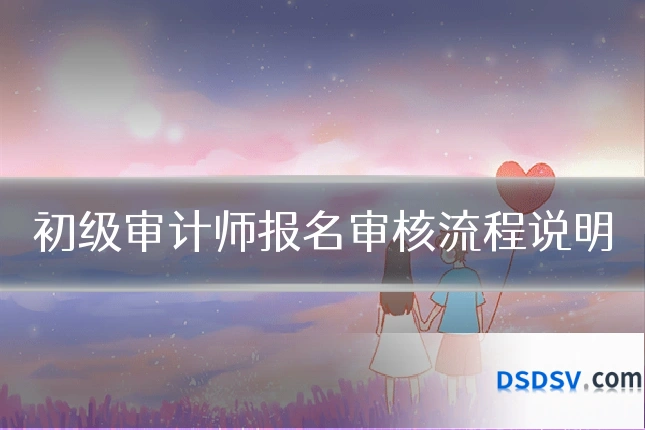 初级审计师报名审核流程说明