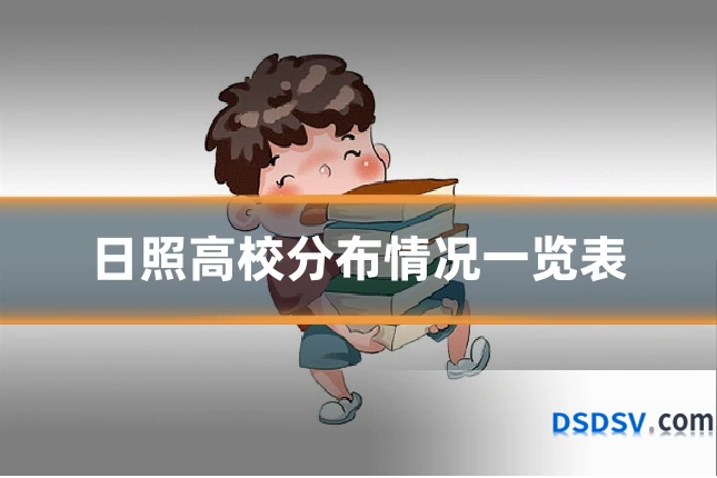 日照高校分布情况一览表