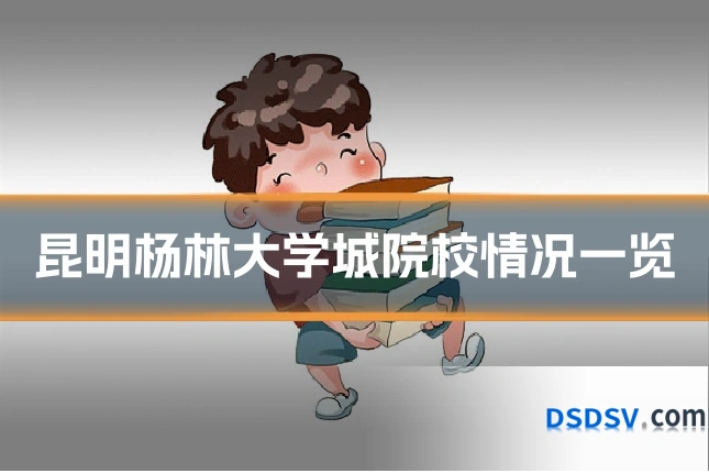 昆明杨林大学城院校情况一览