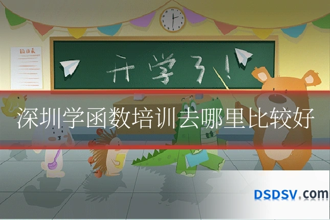 深圳学函数培训去哪里比较好