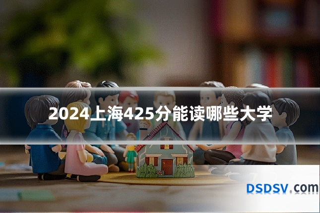 2024上海425分能读哪些大学