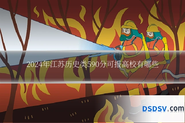 2024年江苏历史类590分可报高校有哪些