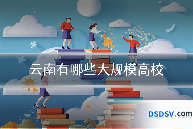 云南有哪些大规模高校