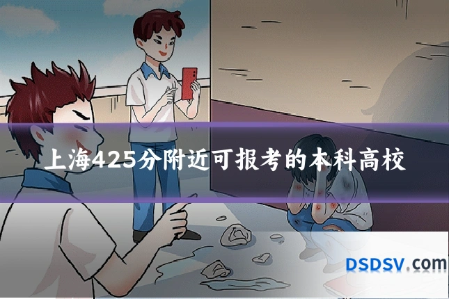 上海425分附近可报考的本科高校