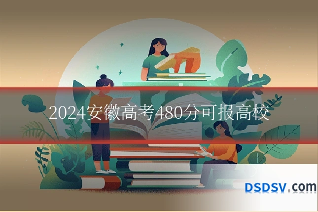 2024安徽高考480分可报高校