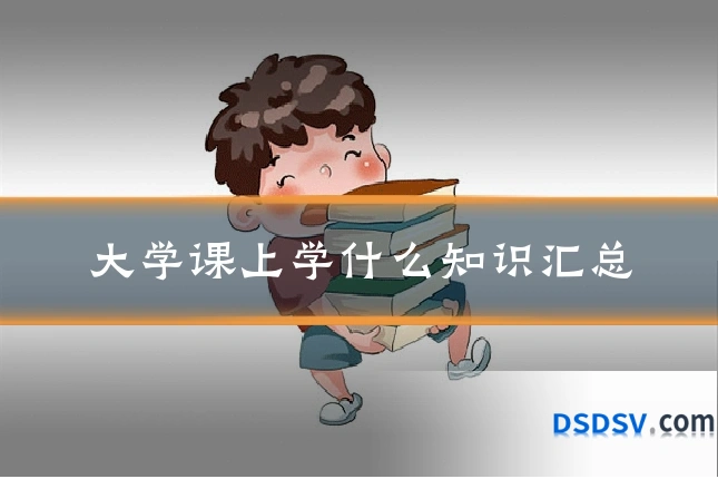 大学课上学什么知识汇总