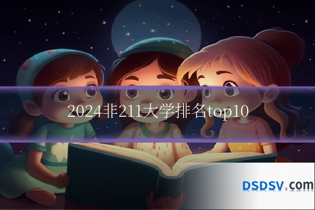 2024非211大学排名top10