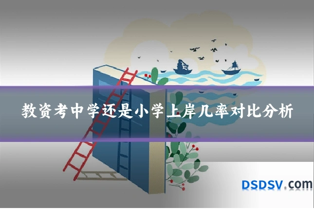 教资考中学还是小学上岸几率对比分析