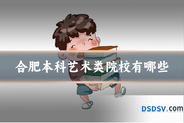 合肥本科艺术类院校有哪些