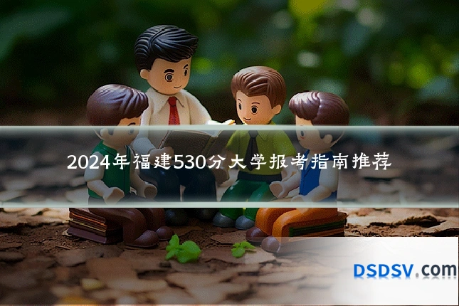 2024年福建530分大学报考指南推荐