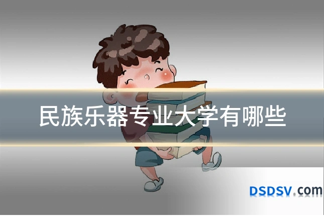 民族乐器专业大学有哪些