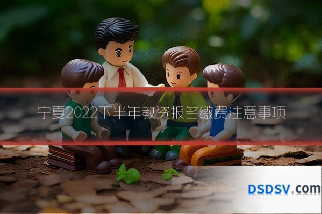 宁夏2022下半年教资报名缴费注意事项