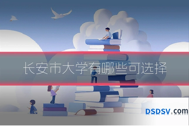 长安市大学有哪些可选择